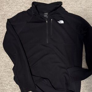 The North Face Black Half-Zip Fleece